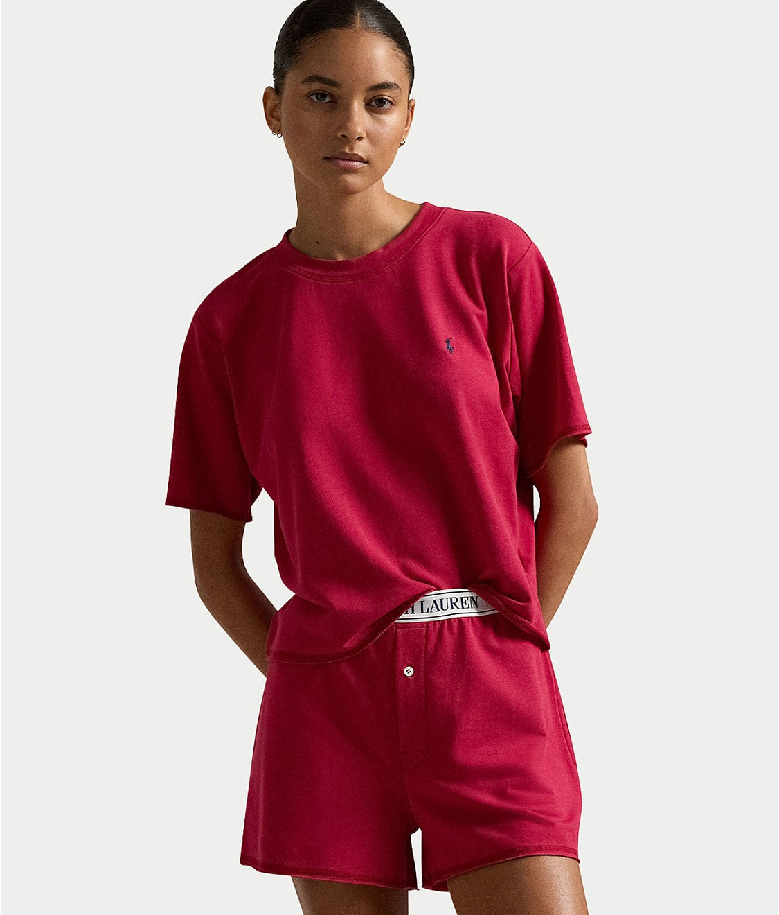 Polo Club Terry Short Sleeve Short Set