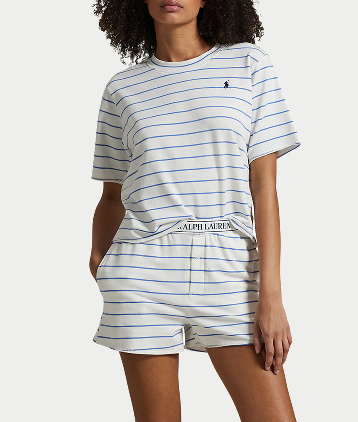 Polo Club Terry Short Sleeve Short Set