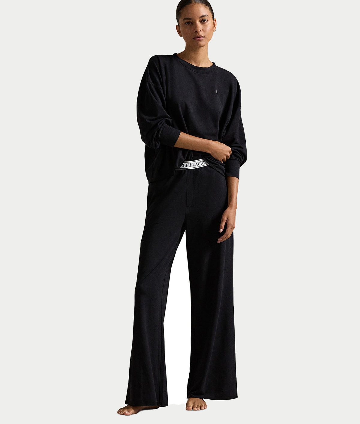 Polo Club Terry Wide Leg Pants Set