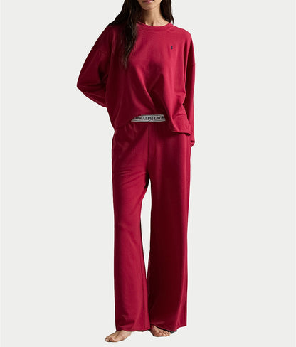 Polo Club Terry Wide Leg Pants Set