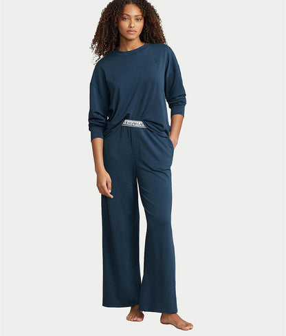 Polo Club Terry Wide Leg Pants Set