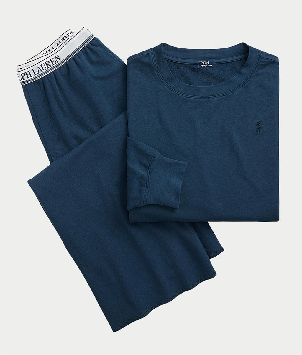 Polo Club Terry Wide Leg Pants Set