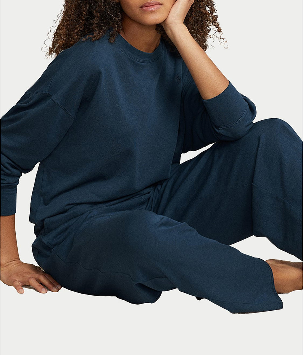 Polo Club Terry Wide Leg Pants Set