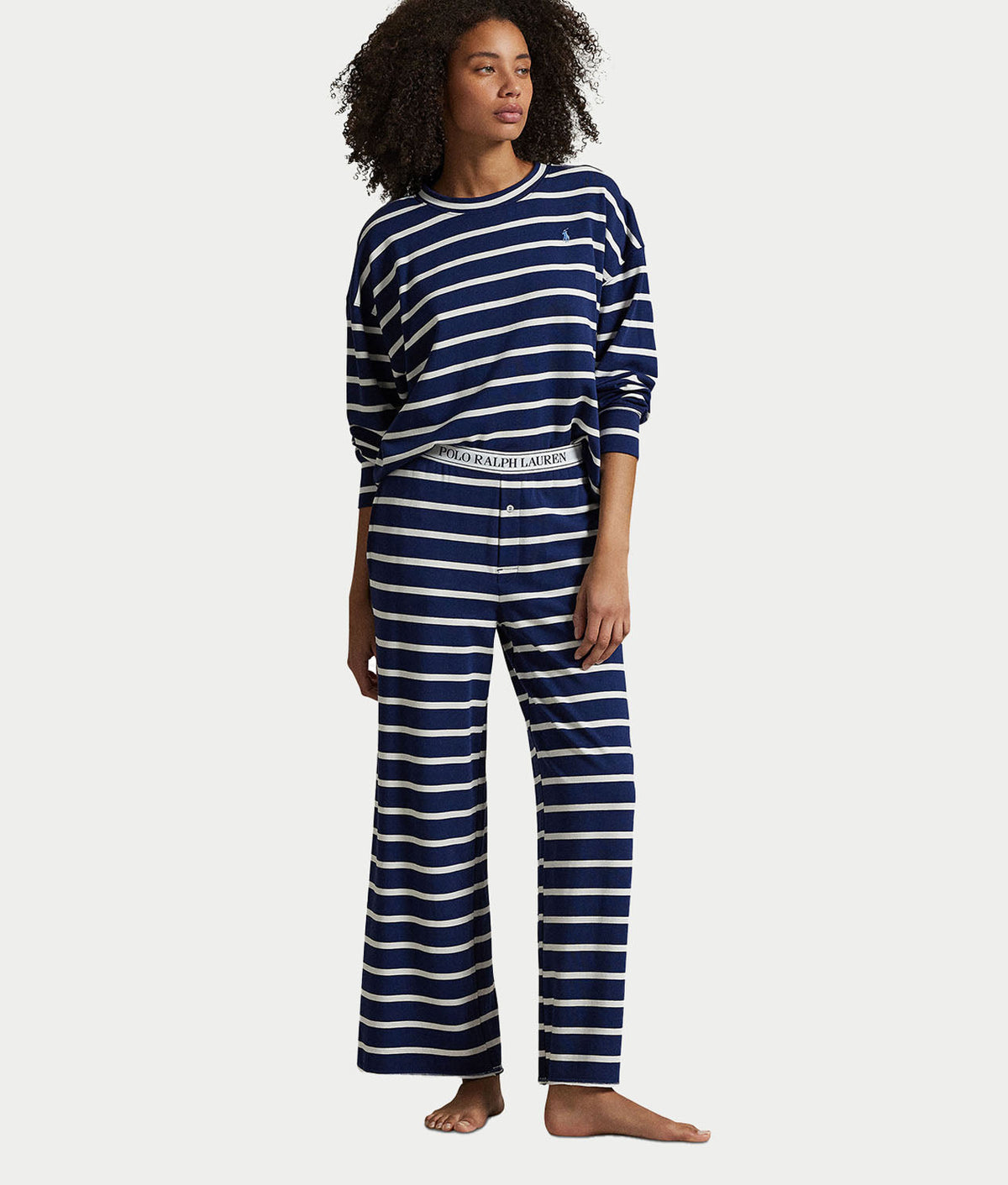 Polo Club Terry Wide Leg Pants Set