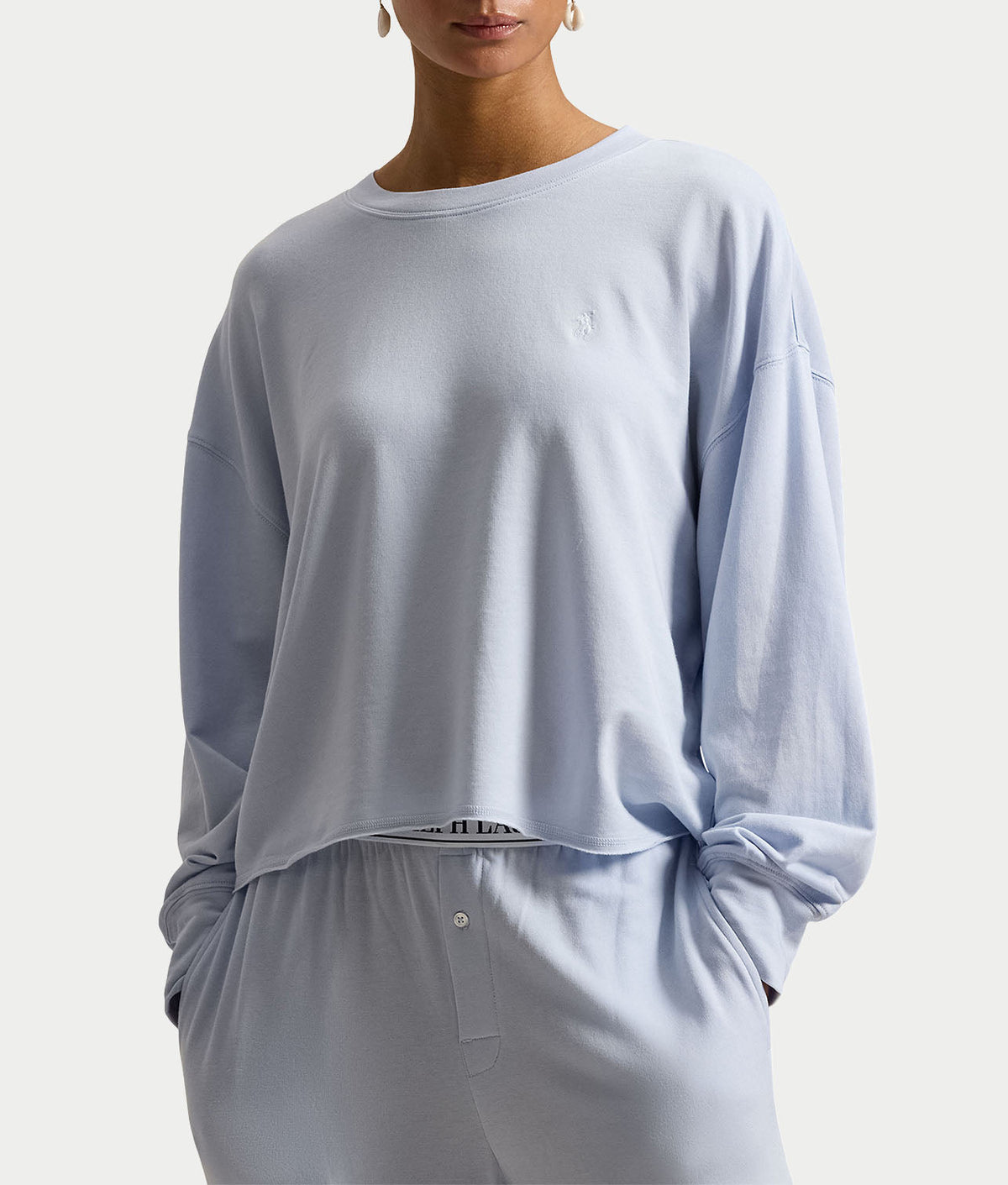 Polo Club Terry Wide Leg Pants Set