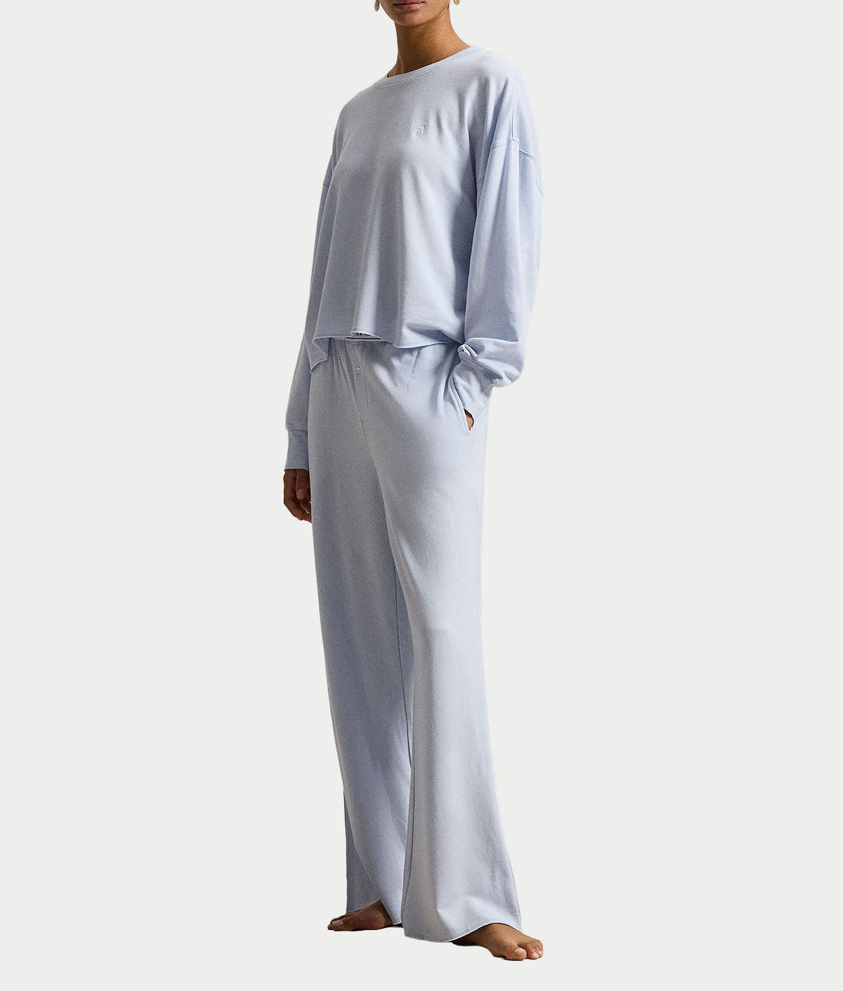 Polo Club Terry Wide Leg Pants Set