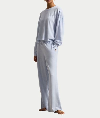Polo Club Terry Wide Leg Pants Set