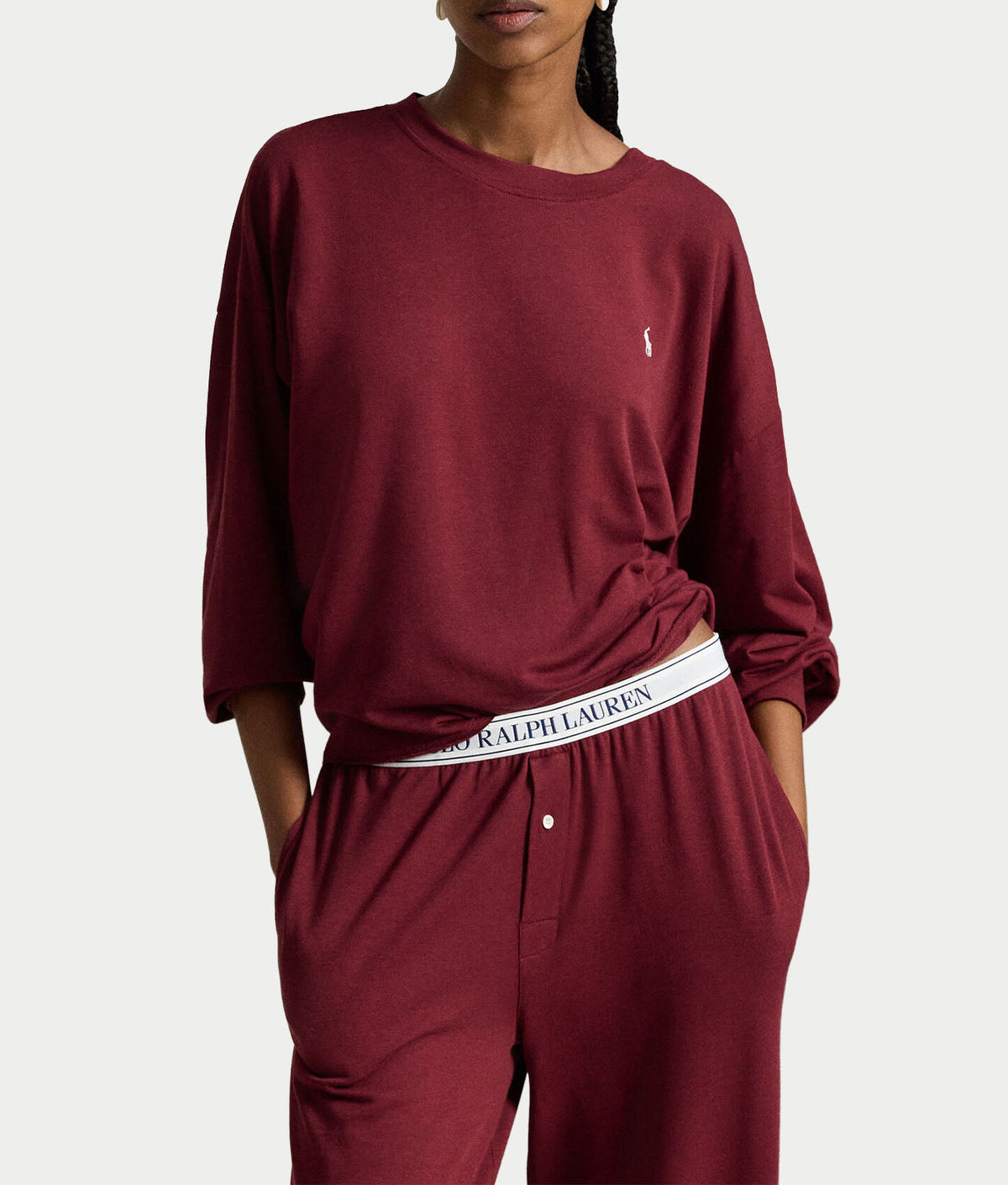Polo Club Terry Wide Leg Pants Set