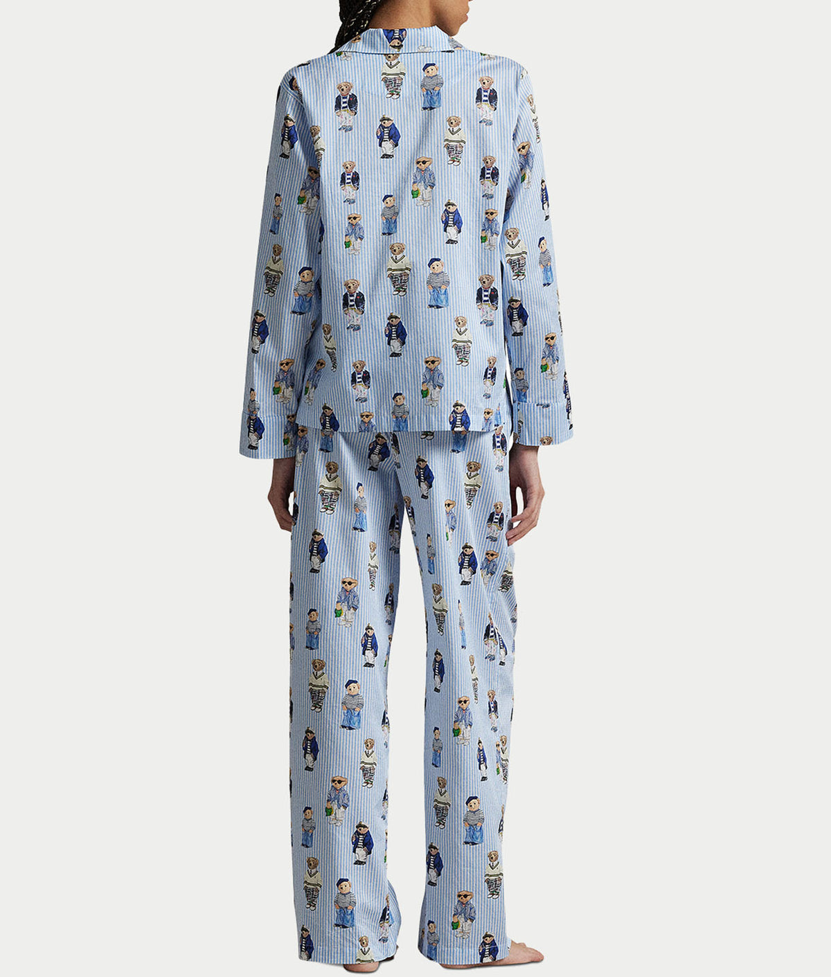 Heritage Polo Bear Woven Pajama Set