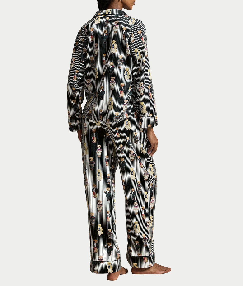 Heritage Polo Bear Woven Pajama Set