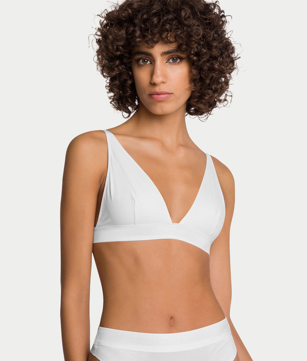 Beauty Cotton Triangle Bralette