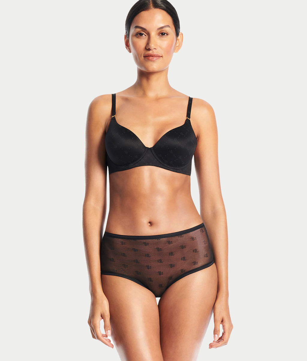 Monogram Sheer Modern Brief