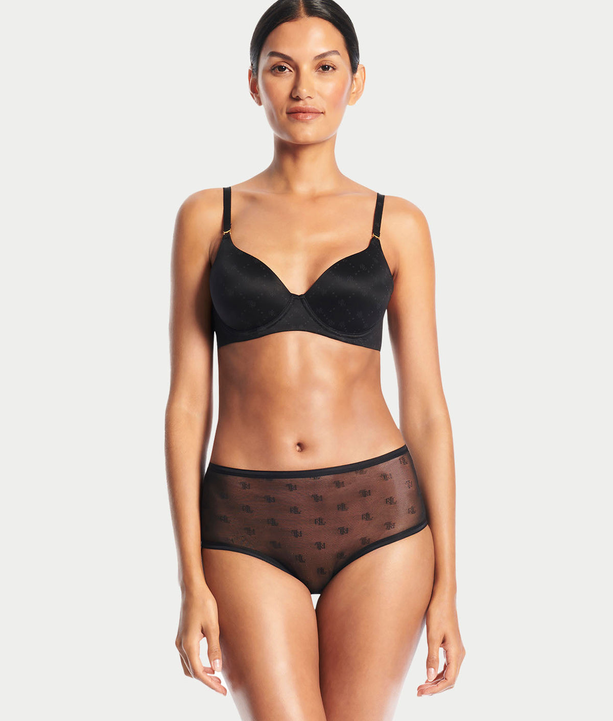 Monogram Sheer Modern Brief