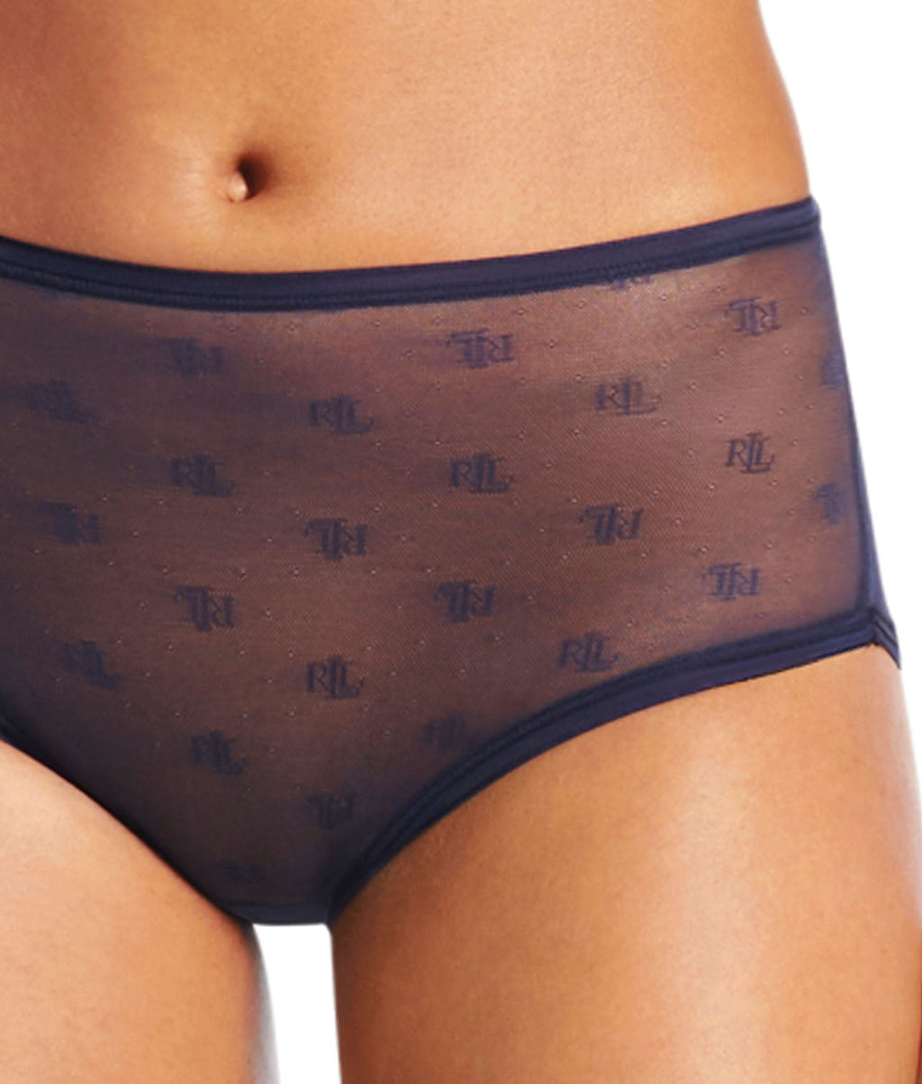Monogram Sheer Modern Brief