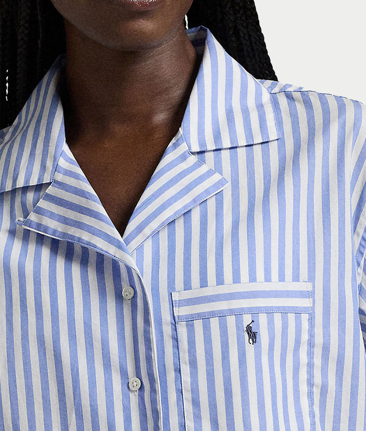 Woven Boxer Pajama Set