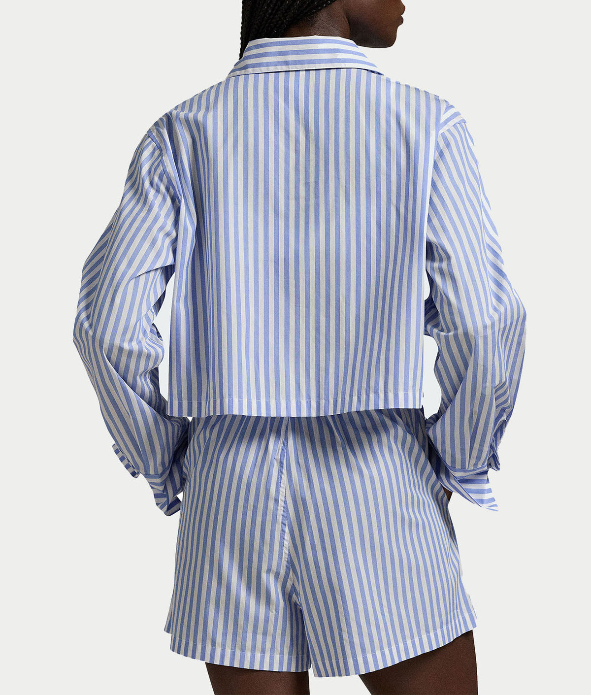 Woven Boxer Pajama Set