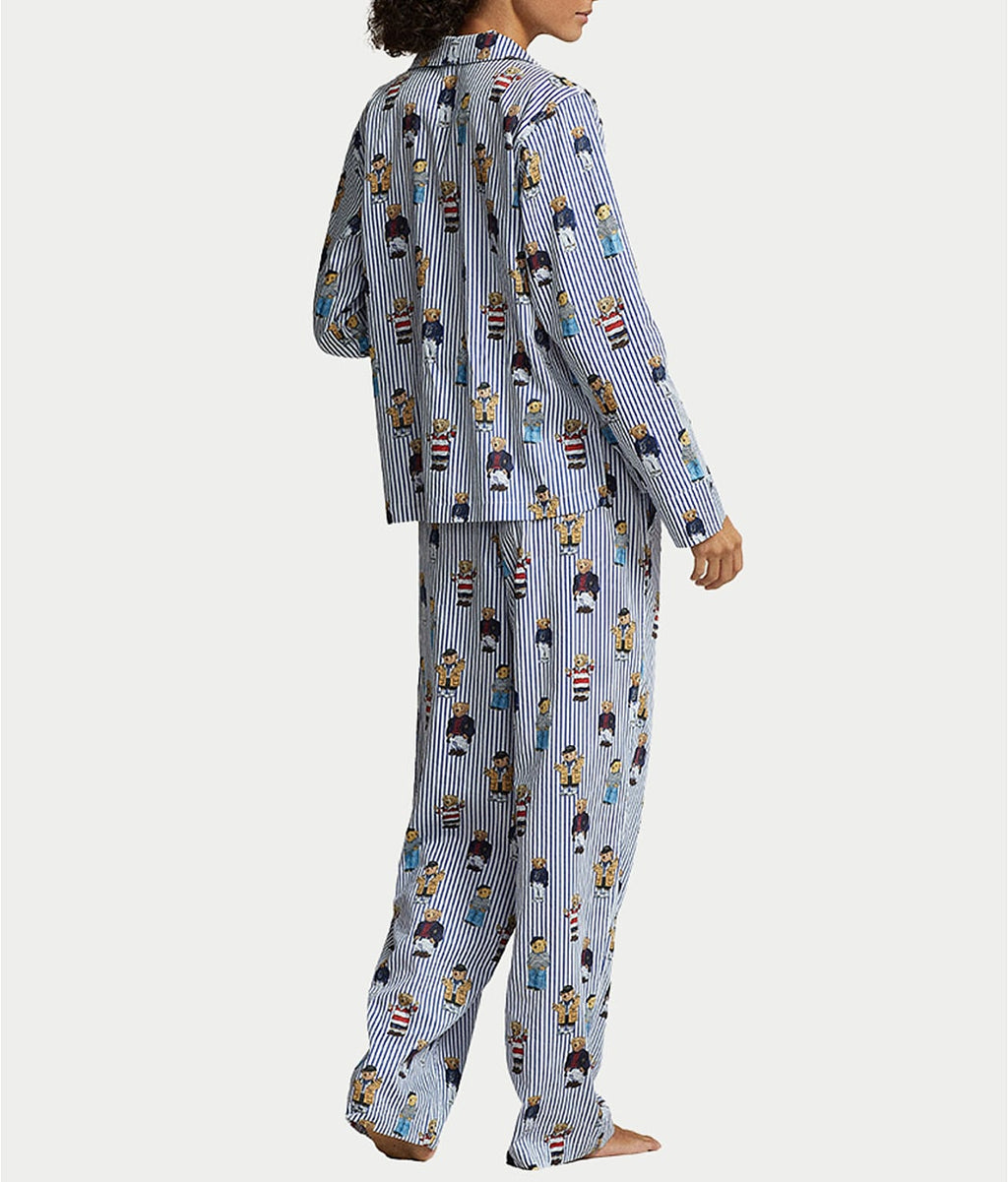 Heritage Polo Bear Woven Pajama Set