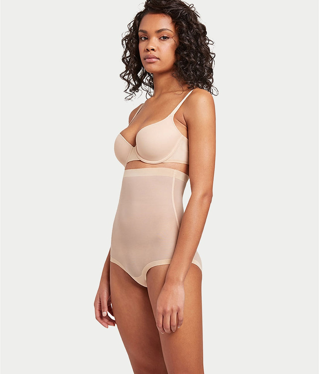 Tulle Control High-Waist Brief