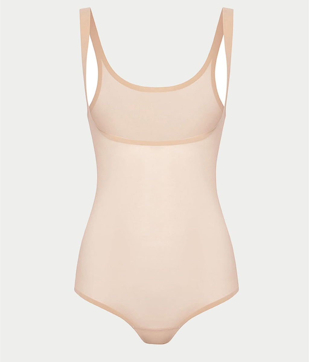 Tulle Open Bust Bodysuit