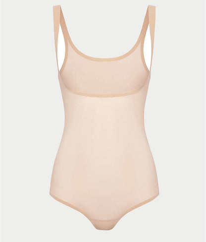 Tulle Open Bust Bodysuit