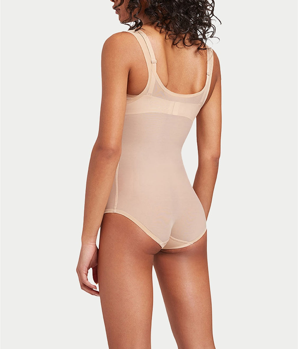 Tulle Open Bust Bodysuit