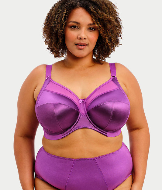 Keira Satin Side Support Bra