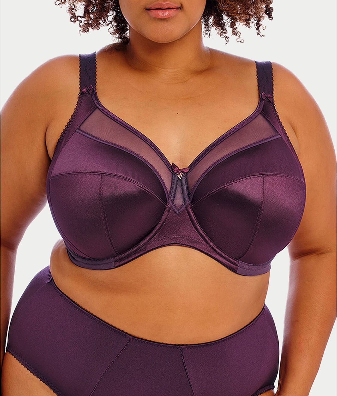 Keira Satin Side Support Bra