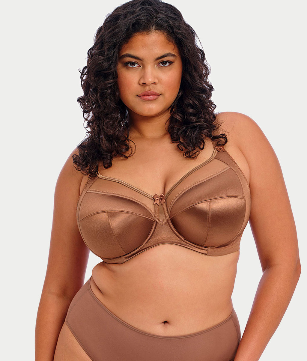 Keira Satin Side Support Bra