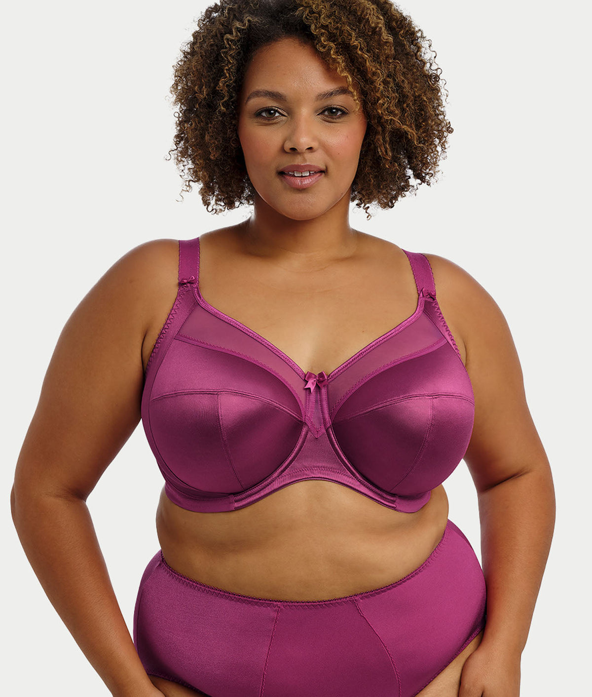 Keira Satin Side Support Bra