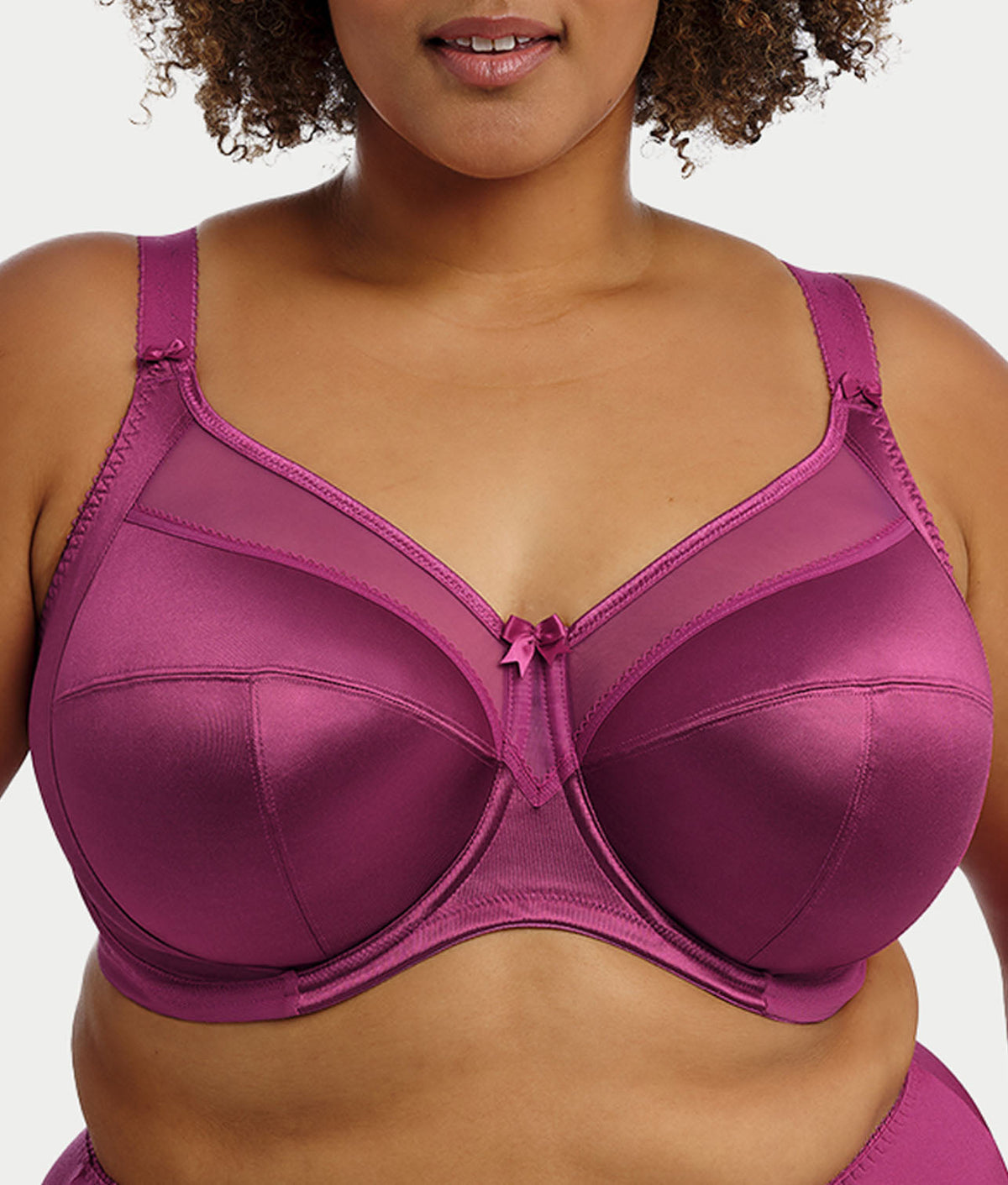 Keira Satin Side Support Bra