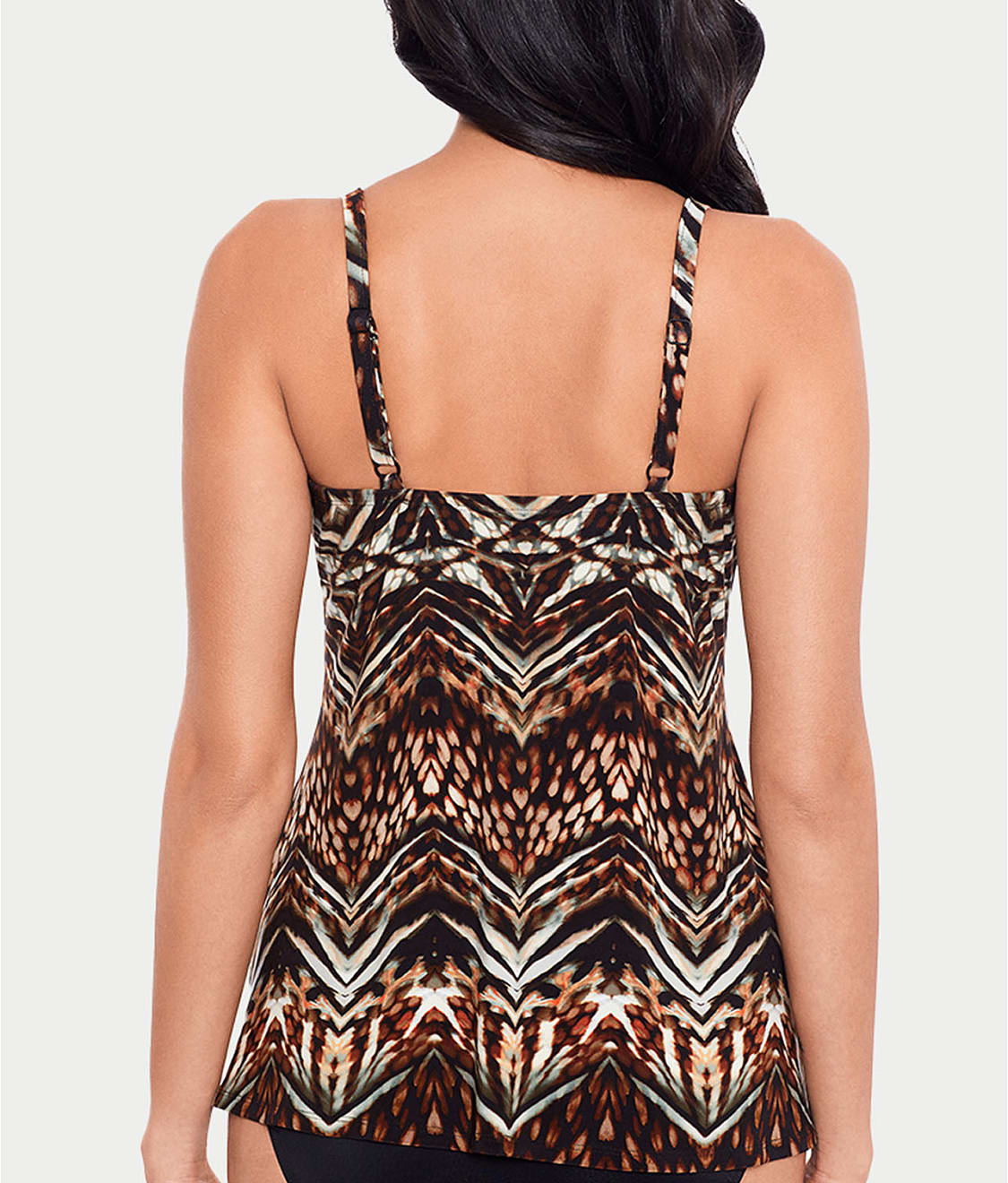 Tribal Tigress Gala Underwire Tankini Top