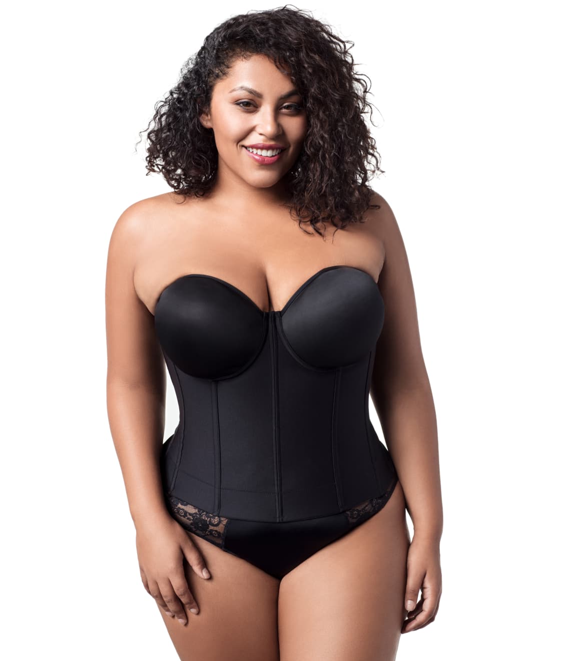 Longline Strapless Bustier