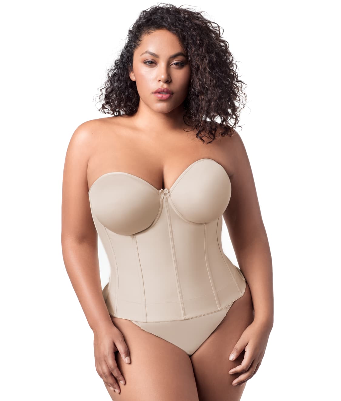 Longline Strapless Bustier