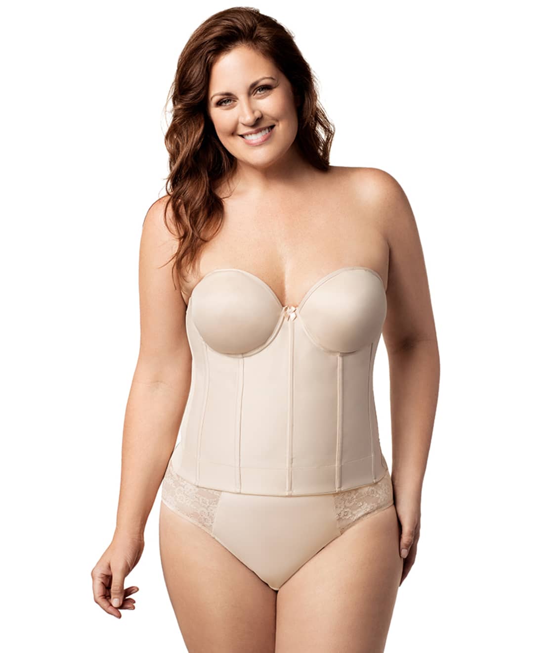 Longline Strapless Bustier