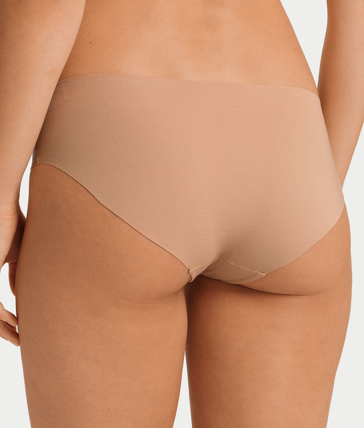 Invisible Cotton Cotton Blend High Cut Brief