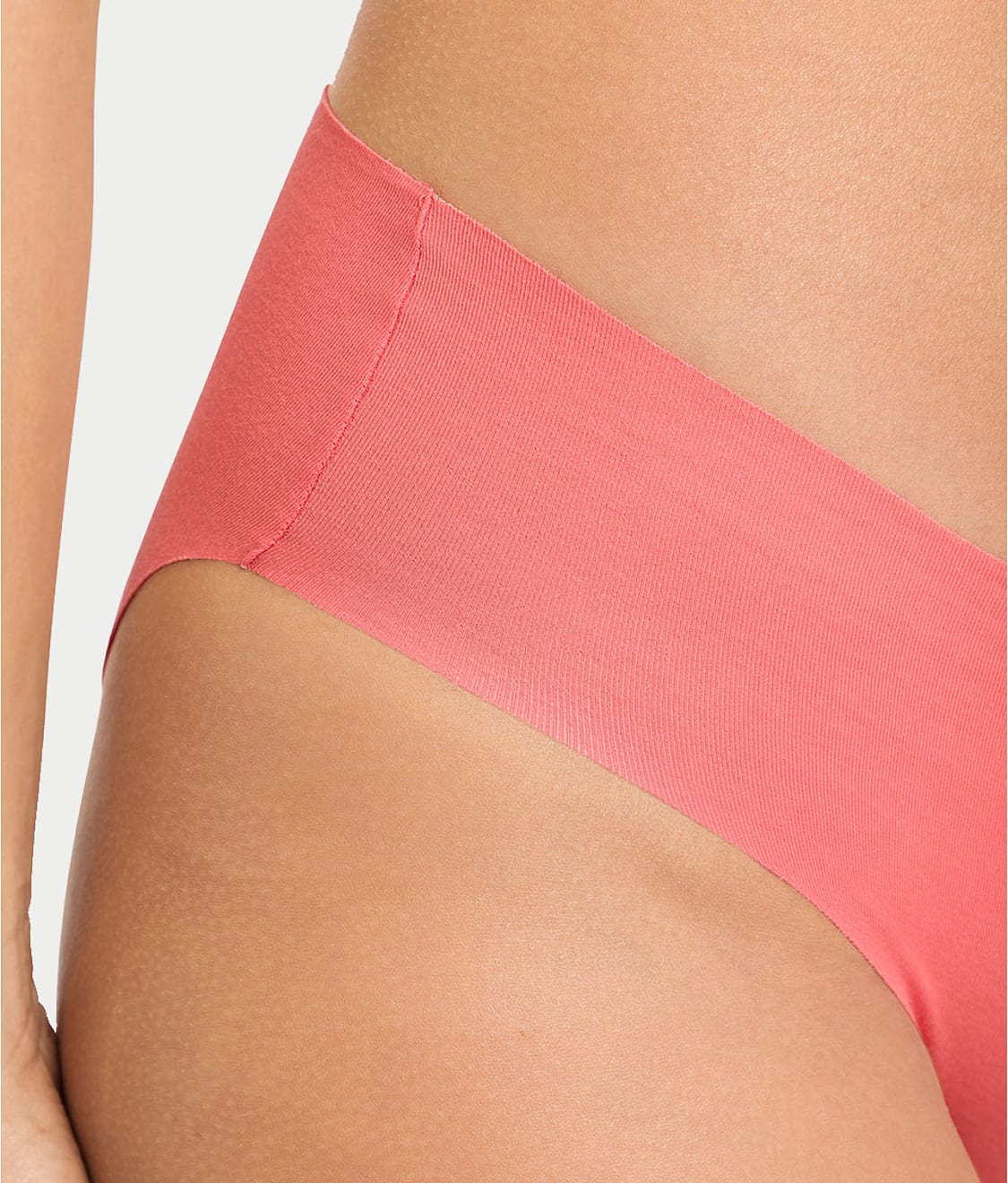Invisible Cotton Cotton Blend High Cut Brief