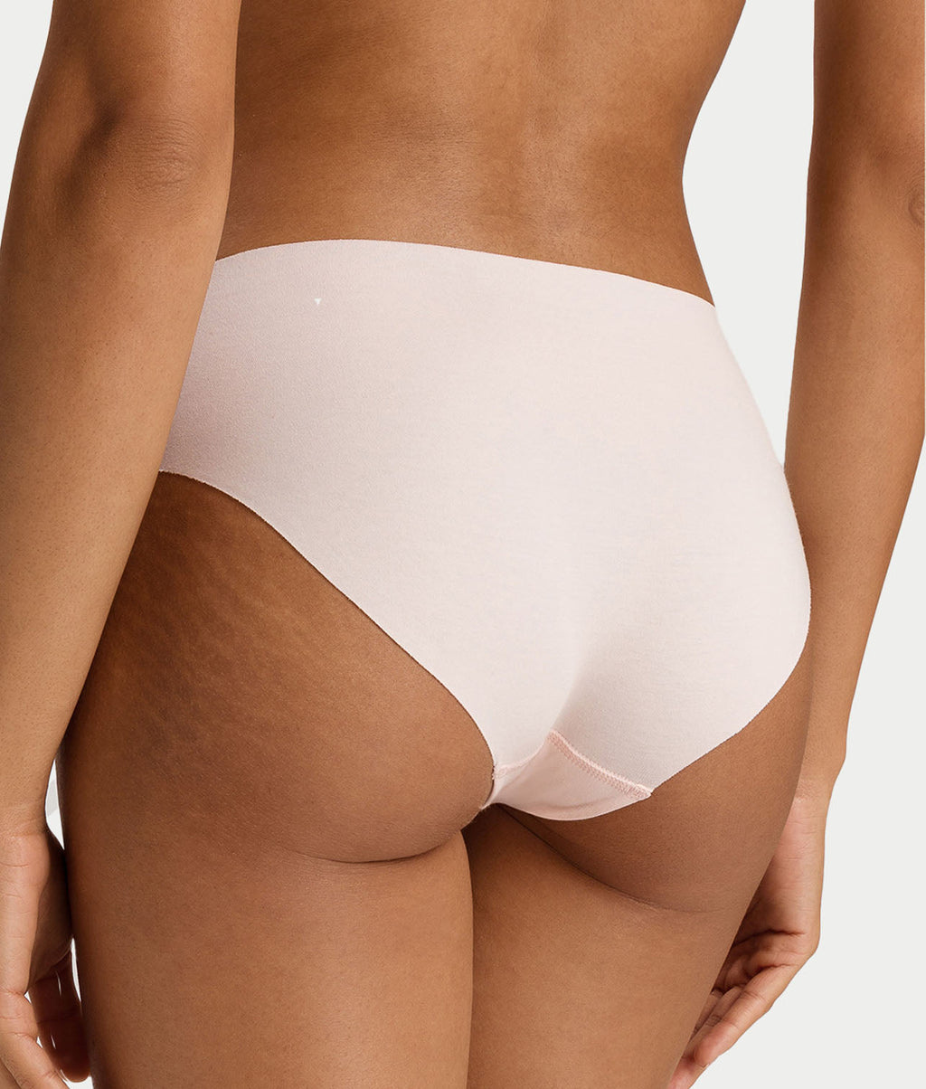 Invisible Cotton Cotton Blend High Cut Brief