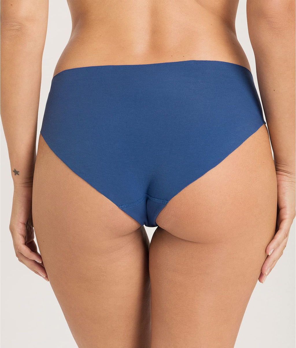 Invisible Cotton Cotton Blend High Cut Brief