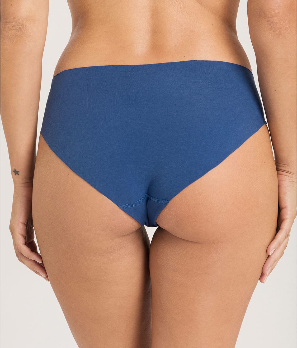 Invisible Cotton Cotton Blend High Cut Brief