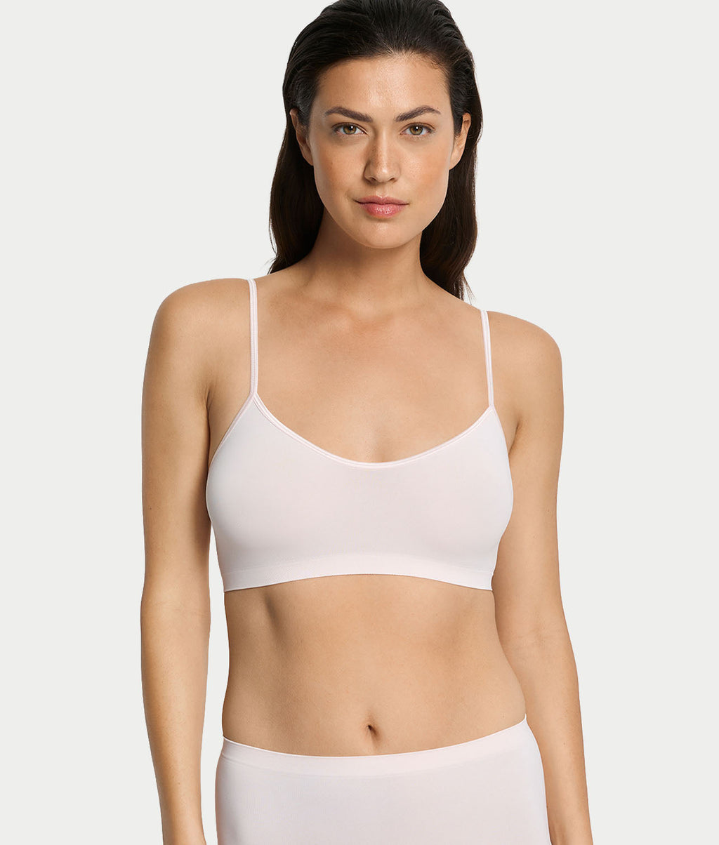 Touch Feeling Spaghetti Crop Top