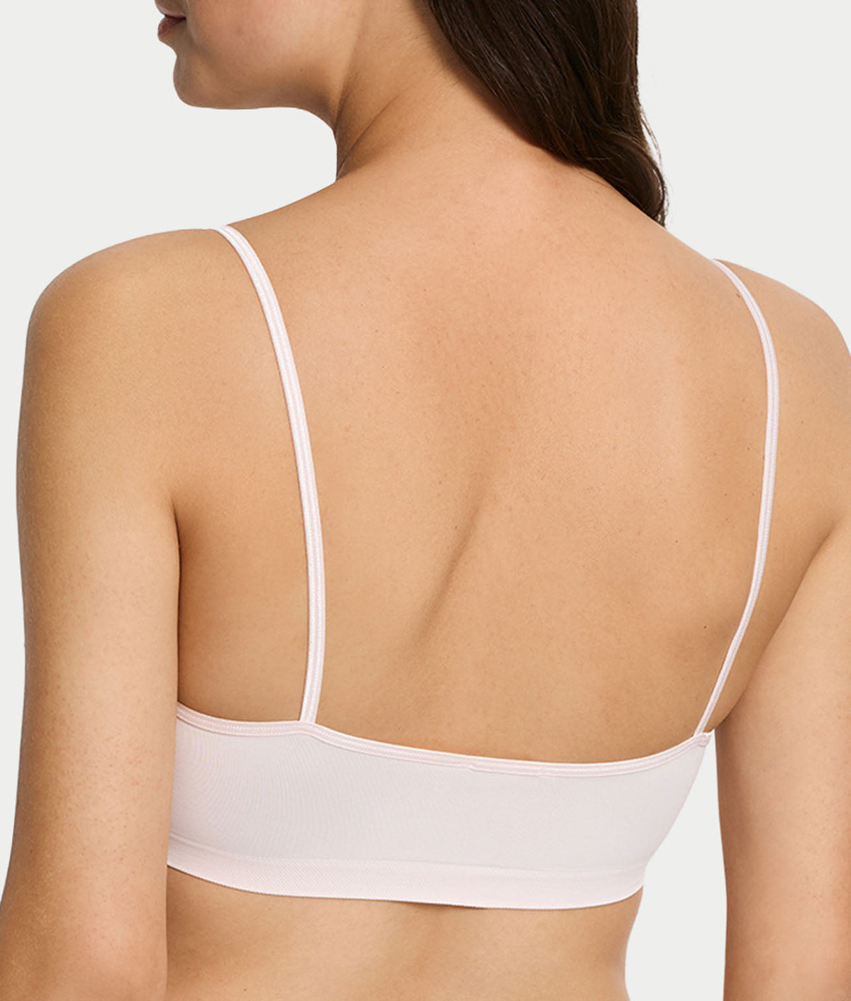 Touch Feeling Spaghetti Crop Top
