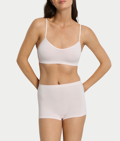 Touch Feeling Spaghetti Crop Top