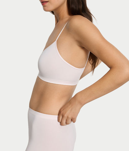 Touch Feeling Spaghetti Crop Top