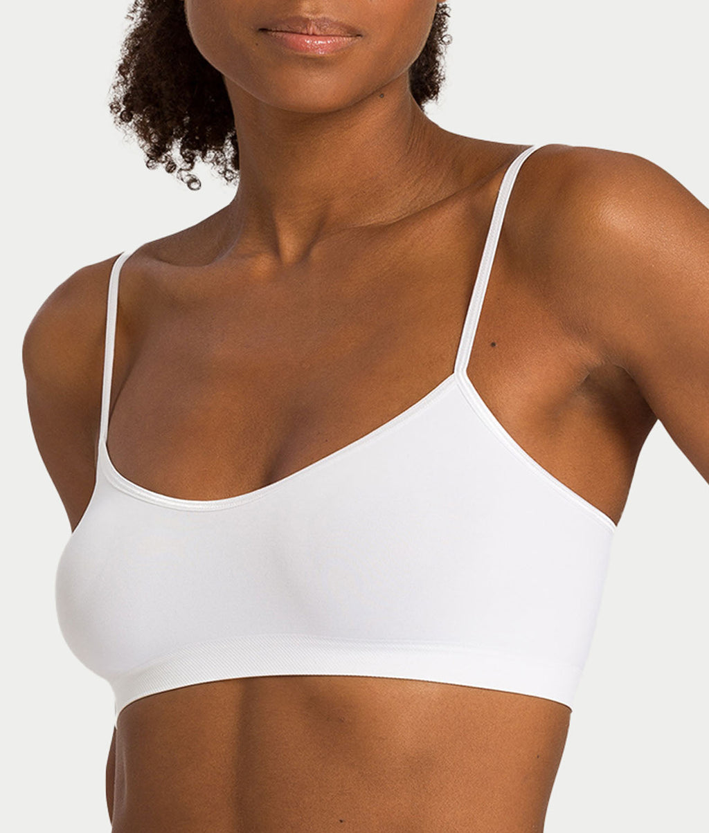 Touch Feeling Spaghetti Crop Top