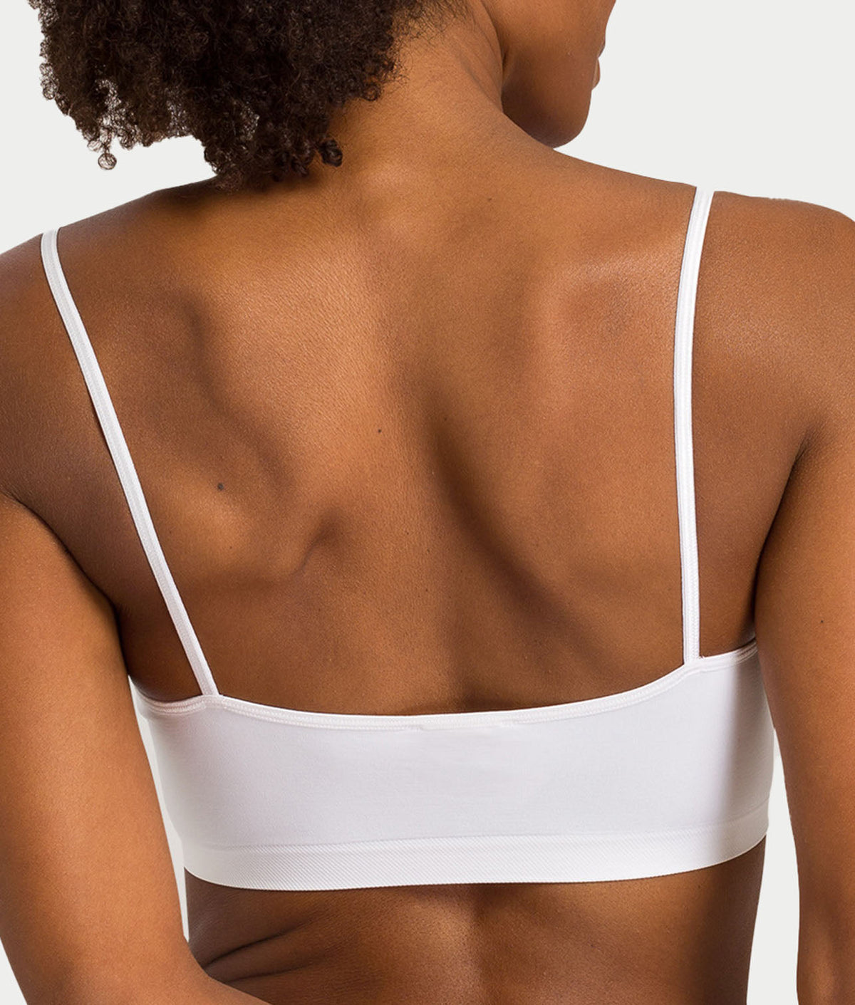 Touch Feeling Spaghetti Crop Top