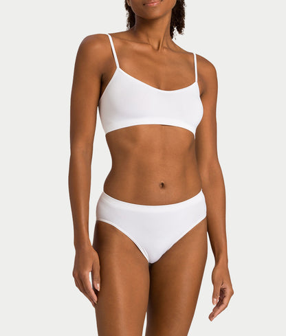 Touch Feeling Spaghetti Crop Top