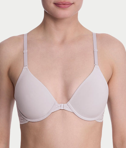 Lush Front-Close T-Shirt Bra