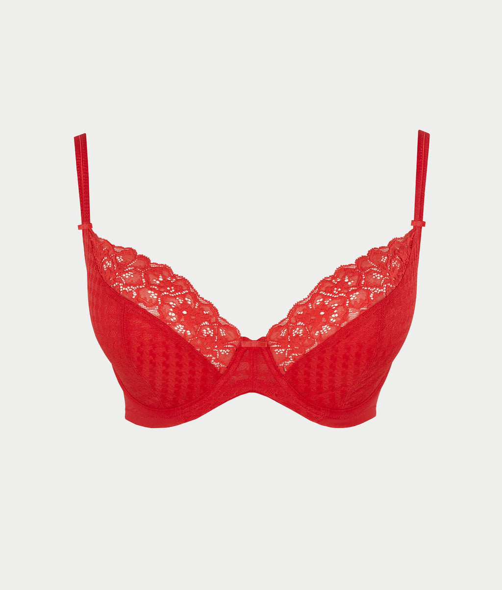 Envy Plunge Stretch Lace Bra
