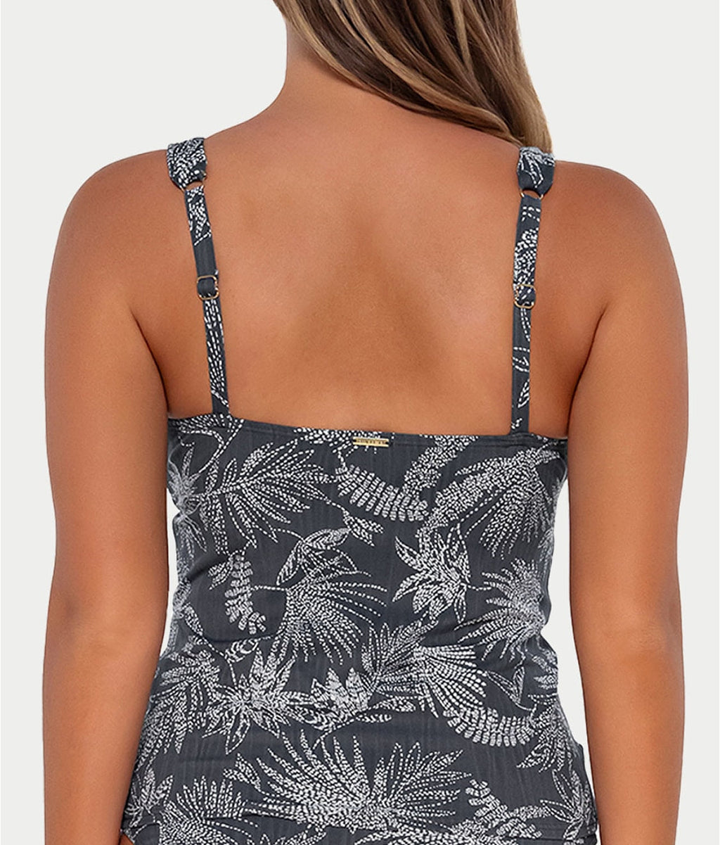Elsie Underwire Wrap Tankini Top