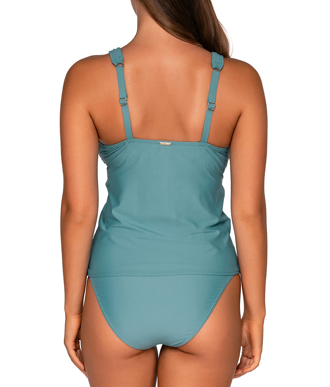 Elsie Underwire Wrap Tankini Top
